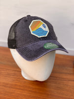 Sunset waves unstructured hat